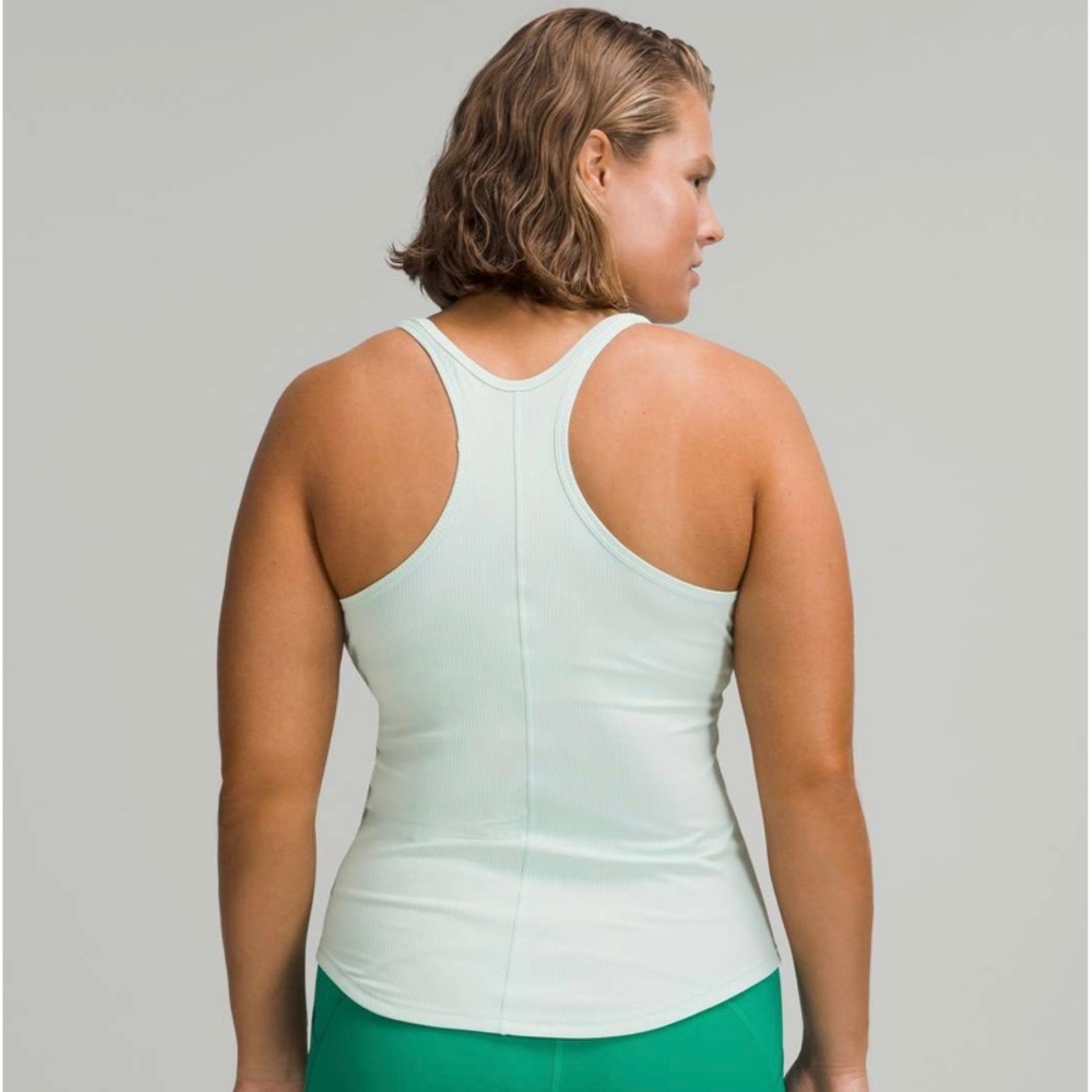 lululemon athletica Mint Green Racerback Tank Top